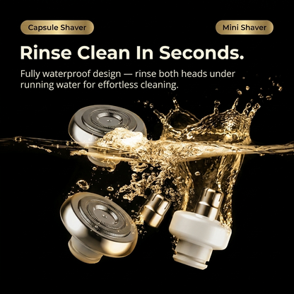 Manlyr Capsule Mini — Portable Grooming Shaver