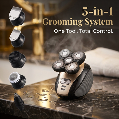 Manlyr 5-in-1 Pro Grooming Shaver