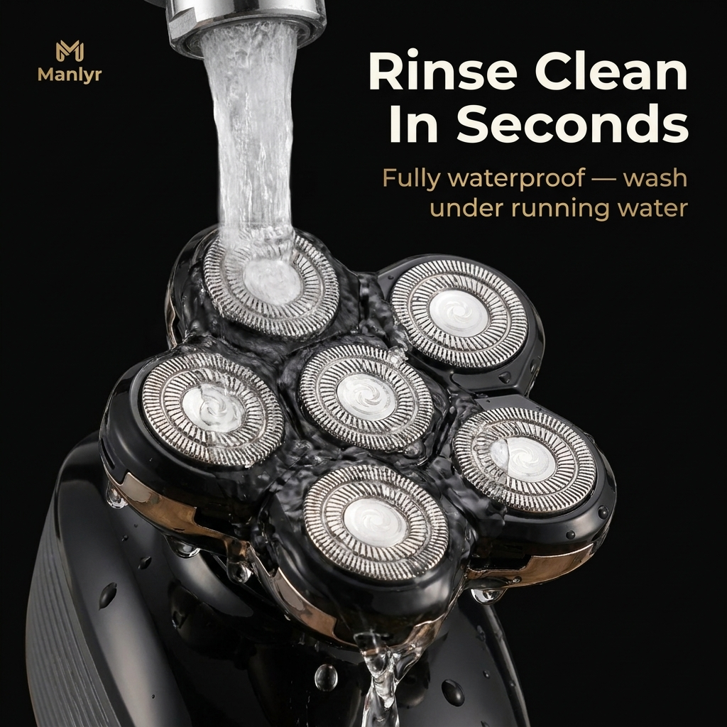 Manlyr 5-in-1 Pro Grooming Shaver