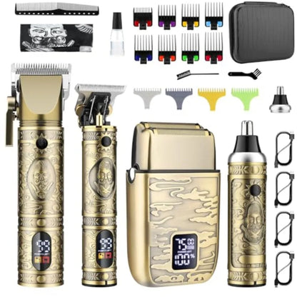 Hair Clippers for Men Profional, Beard Trimmer Kits and Sets, Cordl Mens Hair Trimmer, Electric Shavers, Haircutting Hine With
